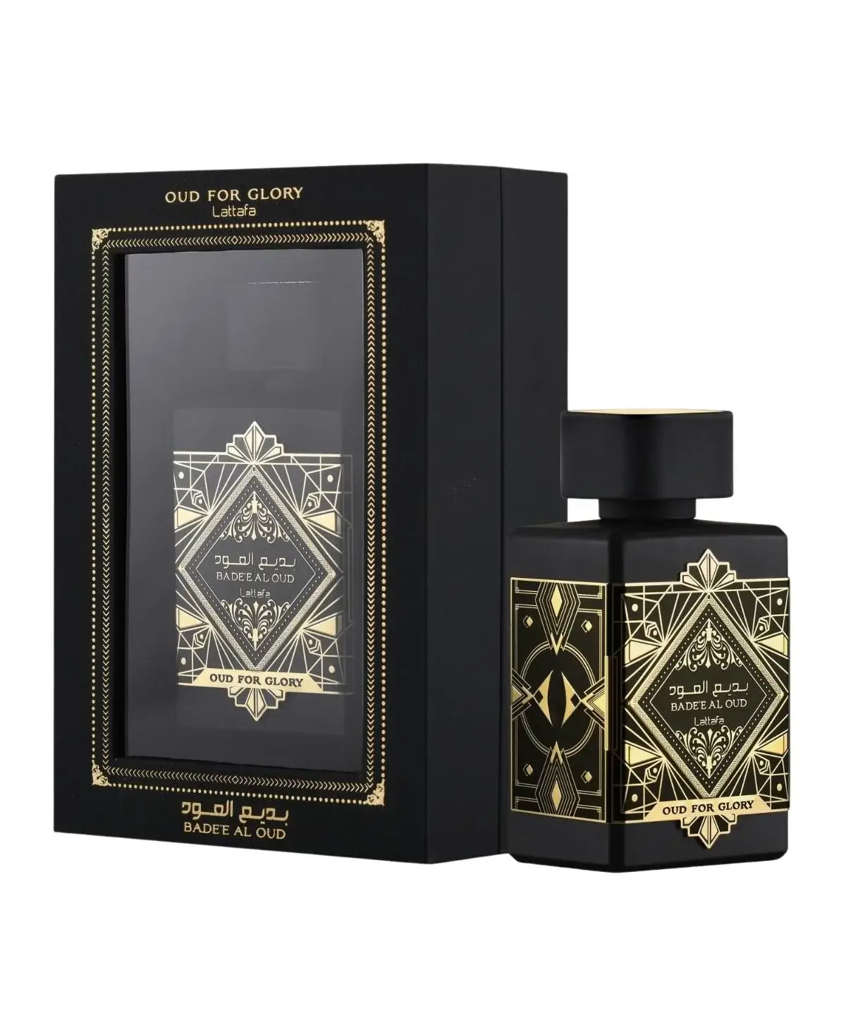 Lattafa Badee Al Oud Oud For Glory for Men Eau de Parfum (EDP) Spray 3.4 oz (100 ml) 6291107458328