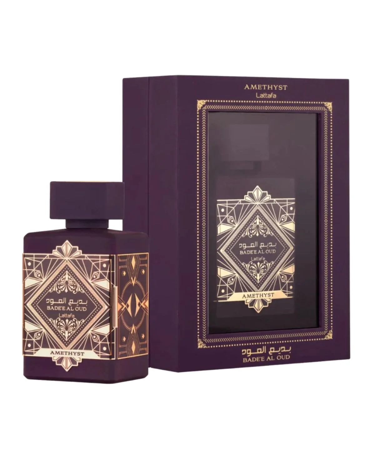 Lattafa Badee Al Oud Amethyst for Unisex Eau de Parfum (EDP) Spray 3.4 oz (100 ml) 6291108733875