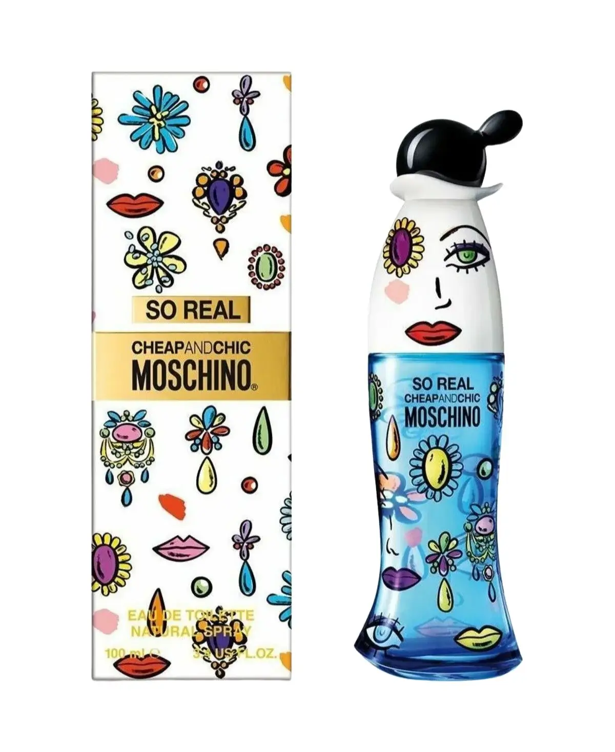 Moschino So Real Cheap and Chic for Women Eau de Toilette (EDT) Spray 3.4 oz (100 ml) 8011003838400