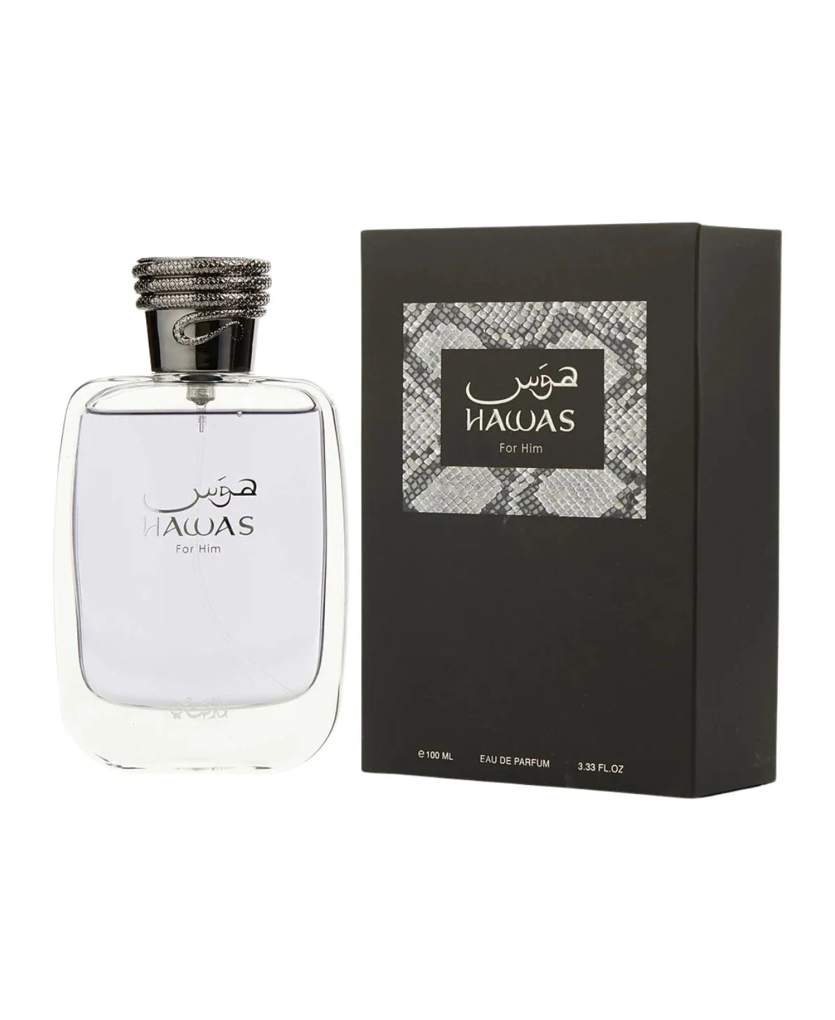 Rasasi Hawas For Him for Men Eau de Parfum (EDP) Spray 3.4 oz (100 ml) 614514331026