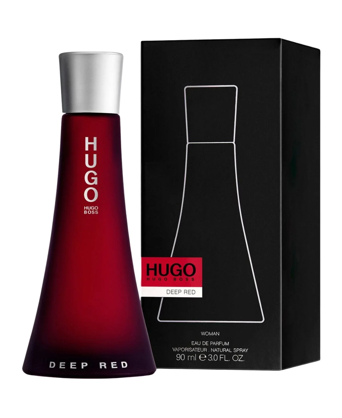 Hugo Boss Deep Red for Women Eau de Parfum (EDP) Spray 3 oz (90 ml) 737052683553